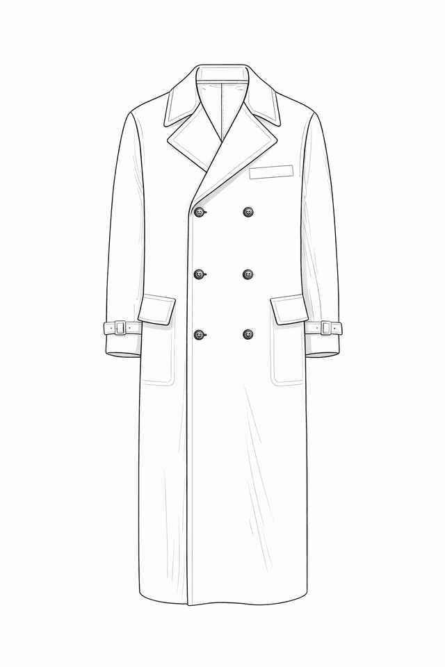 Overcoat — Notch Lapel