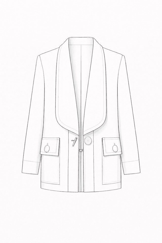 Shawl Collar Blazer
