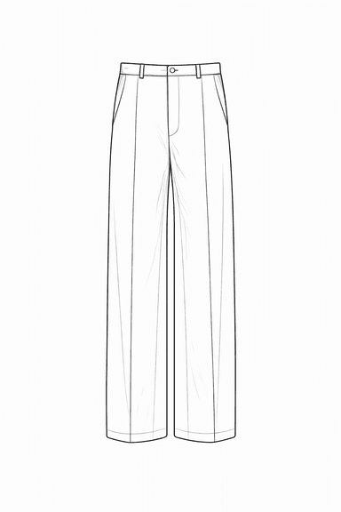 Wide Leg Trousers