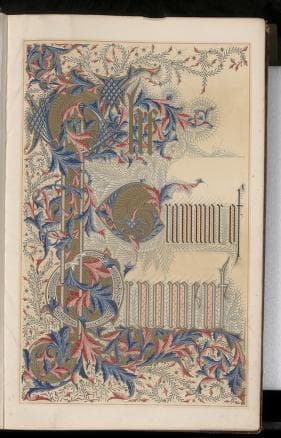 The Grammar of Ornament — Owen Jones, 1856