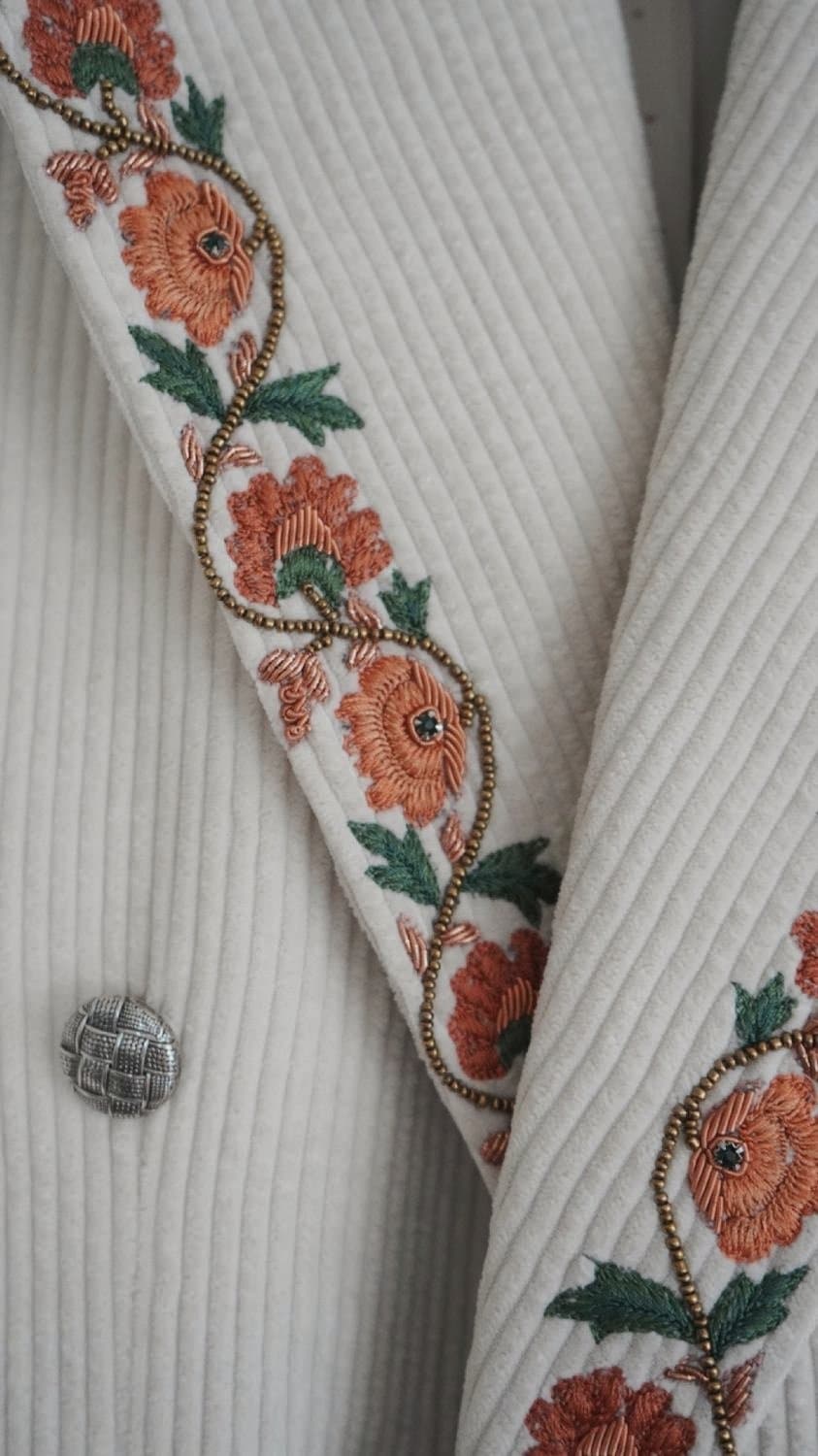 Embroidery detail