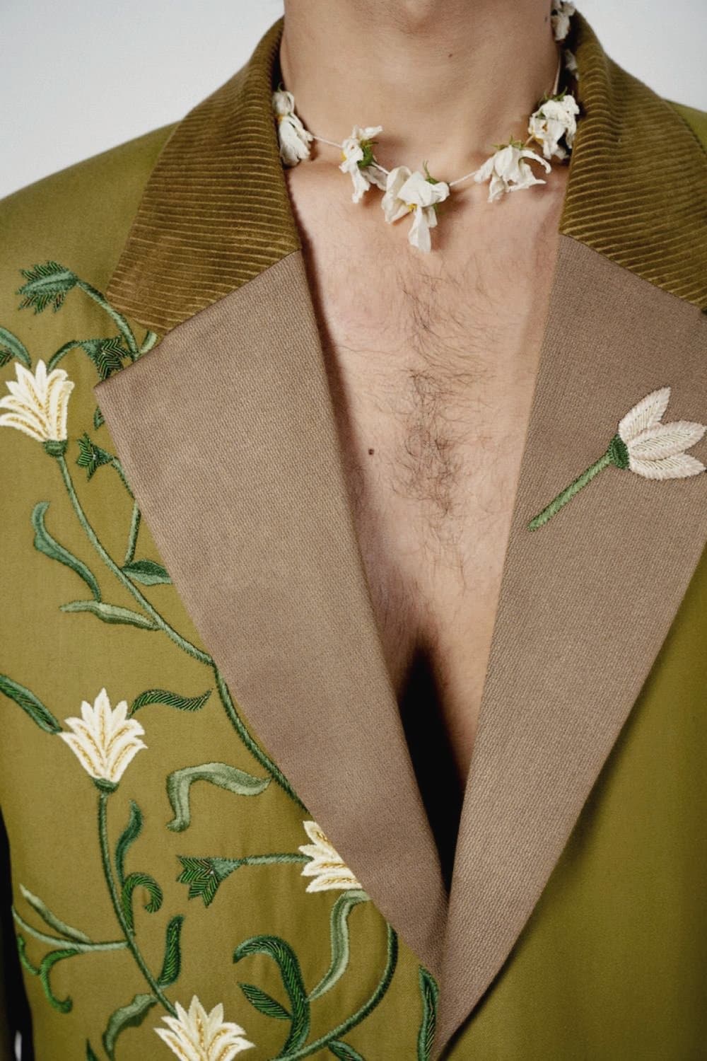 Tibetan Crane Coat, detail 2
