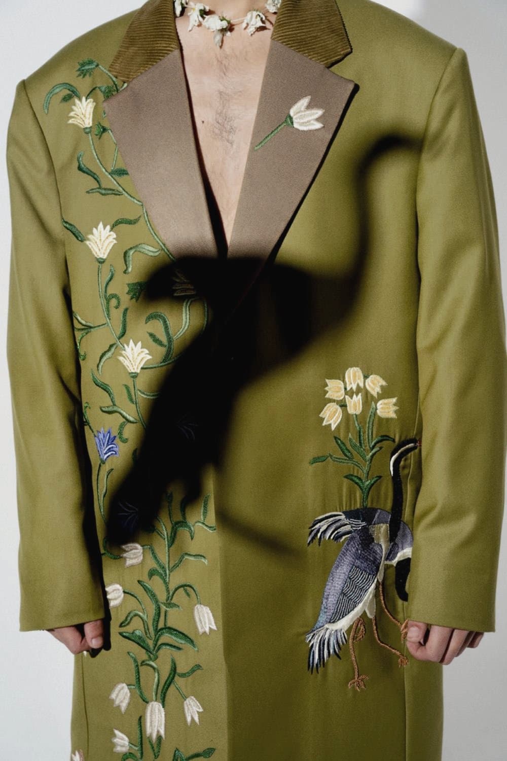 Tibetan Crane Coat, detail 3