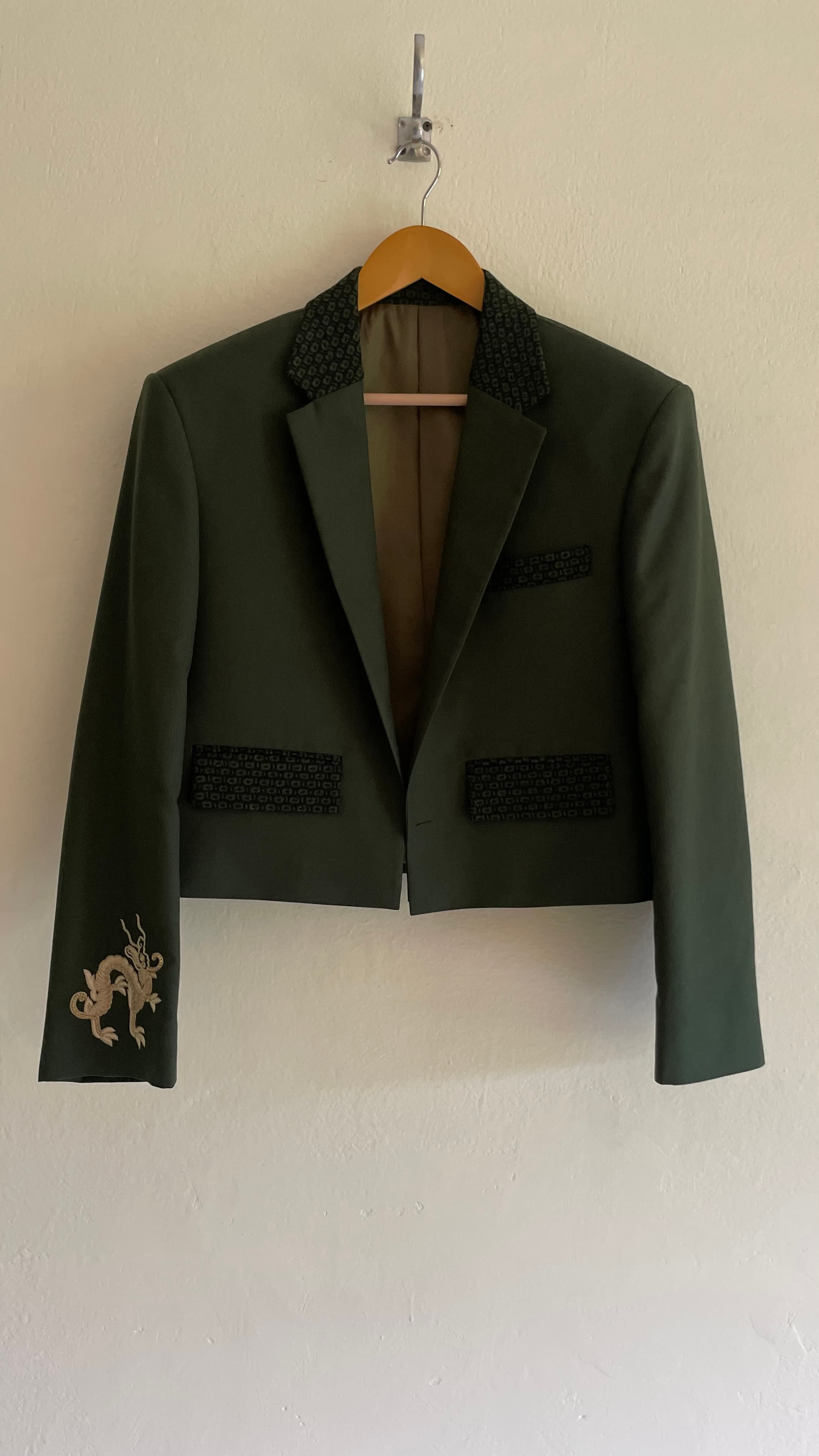 Forest Green Dragon Blazer